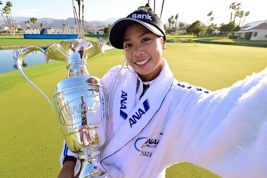 Golfer Thái Lan trở thành "Tân binh xuất sắc nhất mùa giải" trên LPGA Tour