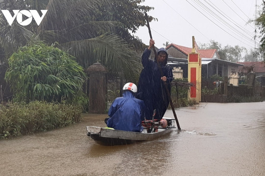 Các tỉnh từ Thừa Thiên Huế đến Khánh Hòa cần chủ động ứng phó mưa lớn, ngập lụt, lũ quét, sạt lở đất