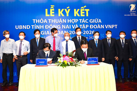VNPT đồng hành cùng Đồng Nai thúc đẩy CĐS, xây dựng TPTM