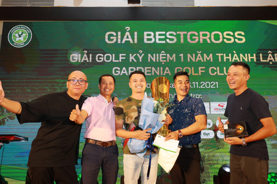 Golfer Thái Trung Hiếu vô địch giải đấu mừng sinh nhật của CLB Gardenia Golf Club