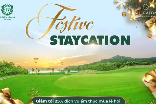 Chơi golf mùa lễ hội với Festive Staycation & ưu đãi mua 1 được 6