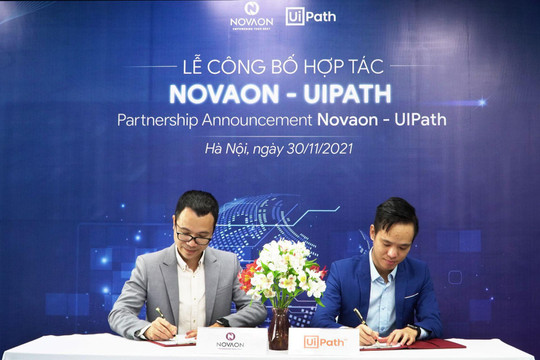 Novaon bắt tay với nền tảng tự động hoá UiPath để CĐS toàn diện cho DN Việt