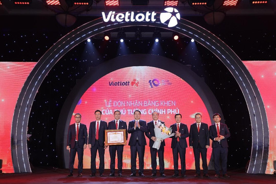 Vietlott kỷ niệm 10 năm thành lập với dấu ấn ứng dụng công nghệ mới 