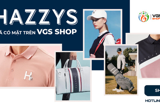 Thương hiệu Hazzys chính thức ra mắt trên VGS Shop với ưu đãi 40%