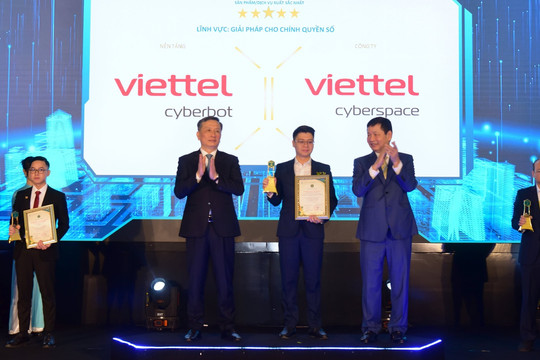 Viettel AI đạt 3 giải thưởng thành phố thông minh 2021