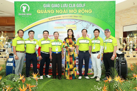 CLB Golf Quảng Ngãi tổ chức giải từ thiện gây quỹ chăm lo Tết cho người nghèo lần 2
