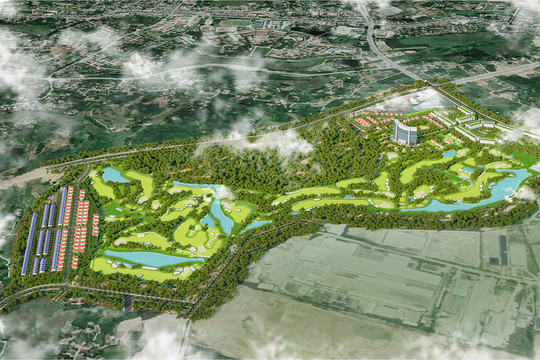 Phú Thọ sắp có sân golf đầu tiên thuộc sở hữu của Tập đoàn FLC