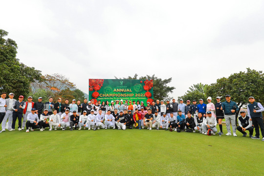 Golfer Đặng Minh Hải đoạt cúp tại giải “Annual Championship 2022” của CV Golf Club