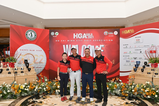 Golfer Từ Ngọc Thọ vô địch giải golf HGA GALA 2021 do Hội golf TP. Hồ Chí Minh tổ chức