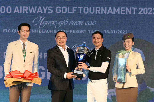 Golfer Phạm Minh Phong vô địch Bamboo Airways Golf Tournament 2022