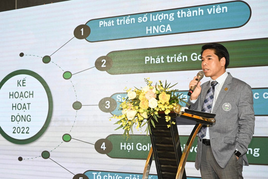 Hội Golf Thành phố Hà Nội công bố hệ thống giải năm 2022
