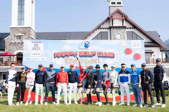 Happy Golf Club tổ chức thành công giải đấu cuối năm trên sân golf Thanh Lanh