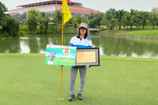 HIO những ngày đầu năm tiếp tục “nổ” trên sân golf Tân Sơn Nhất