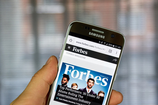 Từng bị kiện, Forbes lại được đầu tư 200 triệu USD để thúc đẩy sáng kiến số