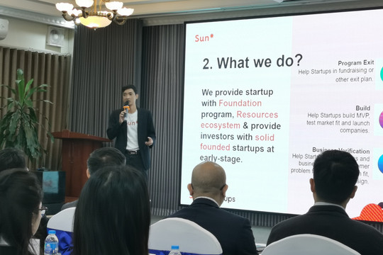 Thêm mô hình giúp startup Việt Nam tiến ra biển lớn