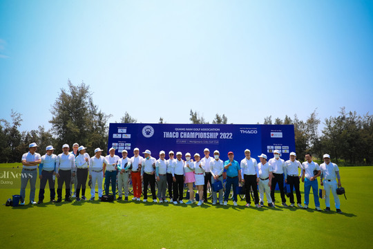 Thaco Championship – Khai màn chuỗi sự kiện của hội golf Quảng Nam trong năm 2022