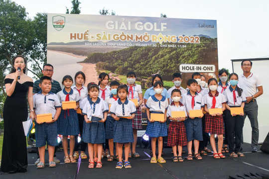 Giải golf Huế - Sài Gòn Mở rộng: Sứ mệnh kết nối vì trẻ em Việt Nam