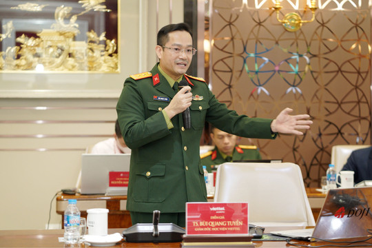 Giám đốc Học viện Viettel Bùi Quang Tuyến: "Cá nhân hóa việc học tập là nền tảng để Viettel trở thành tổ chức học tập"