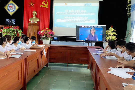 Hỗ trợ hơn 9.000 trẻ em, thanh thiếu niên tại Kon Tum, Quảng Bình an toàn trên môi trường mạng