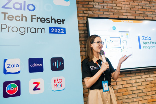 Ước mơ kỹ sư công nghệ thành hiện thực nhờ Zalo Tech Fresher 2022