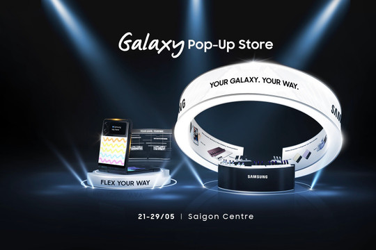 Cửa hàng trải nghiệm “Galaxy Pop-up Store” đầu tiên tại Việt Nam
