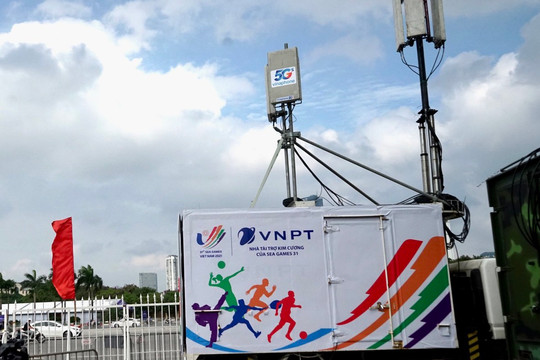 5G của VNPT đạt 1Gbps tại Chung kết bóng đá nam SEA Games 31