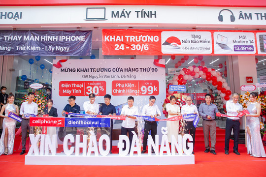 CellphoneS khai trương cửa hàng đầu tiên tại Đà Nẵng