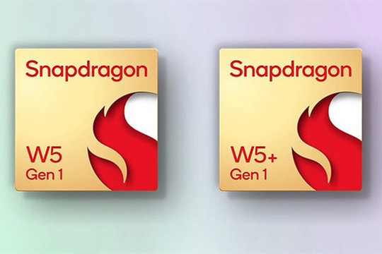 Snapdragon W5+ và W5: khả năng tiêu thụ công suất thấp hơn 50%
