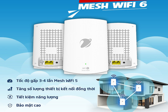 Giải pháp mesh WiFi 6 đầu tiên hoàn toàn “Make in Viet Nam”
