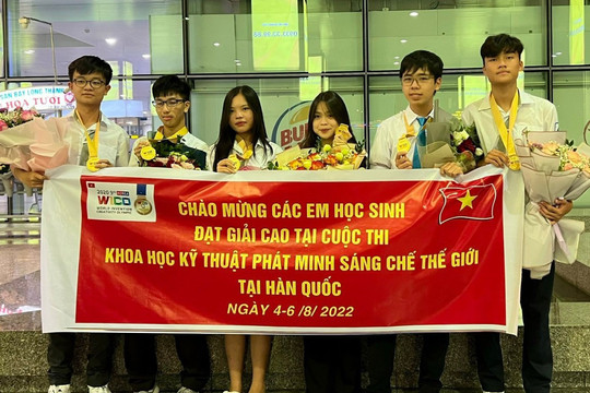 Học sinh Việt Nam xuất sắc giành 7 Huy chương Vàng tại WICO-2022