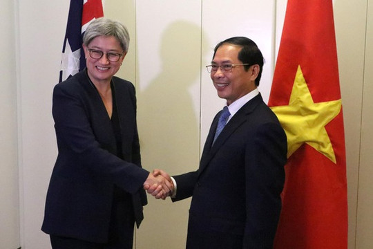 Việt Nam và Úc sẽ tăng cường "hợp tác biển", duy trì ổn định Biển Đông