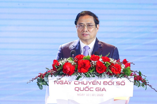 5 thông điệp của Thủ tướng Phạm Minh Chính tại Ngày Chuyển đổi số quốc gia