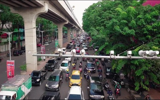 Indonesia giải bài toán ùn tắc giao thông nhờ số hoá