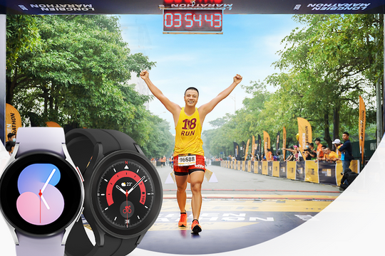 Samsung đồng hành cùng Race Vietnam ở giải Long Biên Marathon