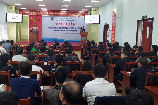 Tập huấn khai báo, tiếp nhận, kiểm tra bản kê thông tin hàng hóa nhập khẩu điện tử tại Quảng Ninh