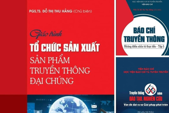 Viện Báo chí ra mắt 4 cuốn sách điện tử nhân dịp kỷ niệm 60 năm truyền thống