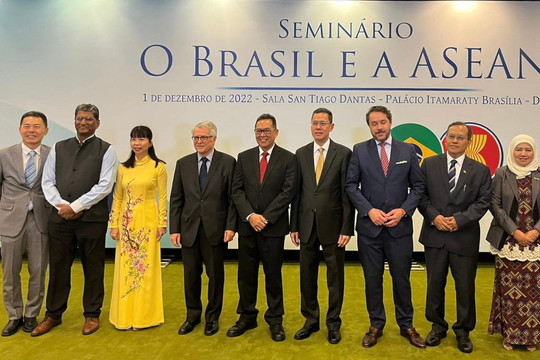Brazil là đối tác quan trọng hàng đầu của Việt Nam ở Nam Mỹ