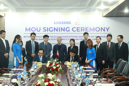 PTIT - Samsung Việt Nam: Hợp tác bồi dưỡng nhân tài  lĩnh vực phát triển di động, mạng viễn thông