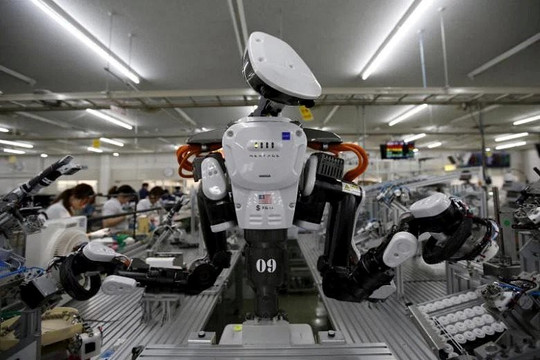 Mật độ sử dụng robot tăng cao trên toàn cầu