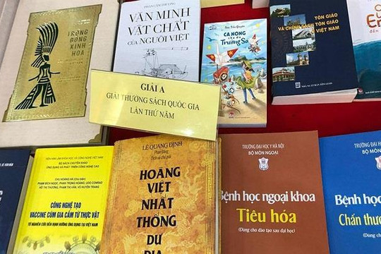 5 năm giải thưởng sách quốc gia - hành trình nâng tầm tri thức Việt, thúc đẩy văn hóa đọc