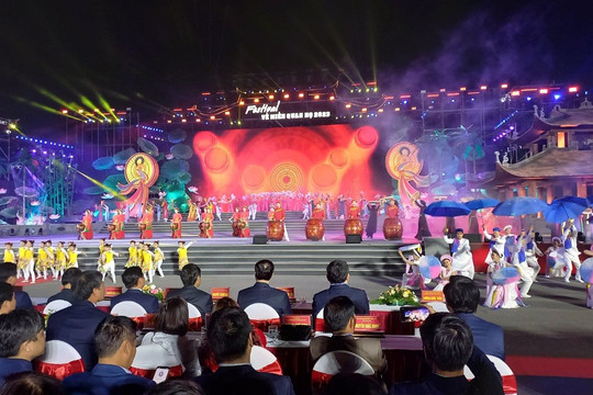 Bắc Ninh tự hào khai mạc Festival “Về miền Quan họ - 2023”