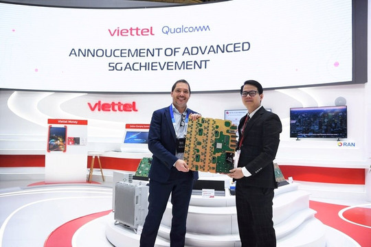 Viettel hợp tác với Qualcomm, thúc đẩy tiến trình thương mại hóa sản phẩm 5G