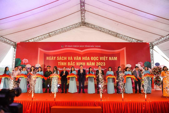 Bắc Ninh khai mạc Ngày Sách và Văn hoá đọc năm 2023