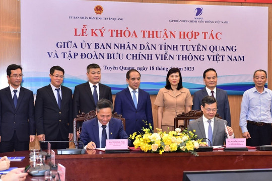 VNPT tiếp tục đồng hành cùng Tuyên Quang quyết liệt chuyển đổi số