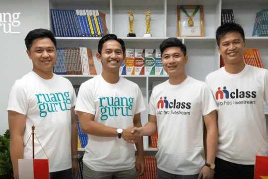 Ruangguru mua lại nền tảng học tập trực tuyến Mclass của Việt Nam