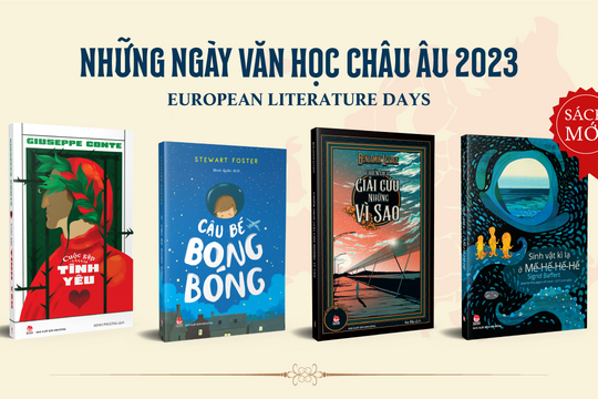 Những cuốn sách mới và sự kiện hấp dẫn cho thiếu nhi nhân ngày Văn học Châu Âu 2023