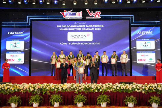 Novaon lần thứ 5 liên tiếp đoạt giải thưởng tăng trưởng nhanh nhất tại FAST500 ‏
