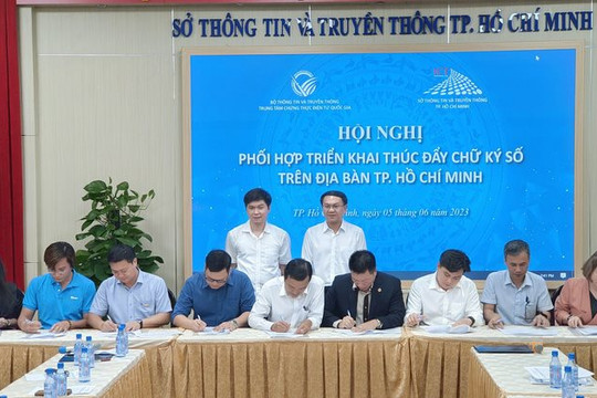 TP. Hồ Chí Minh cấp chữ ký số miễn phí cho người dân