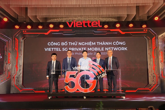 Nhà máy thông minh đầu tiên ứng dụng mạng riêng 5G của Việt Nam