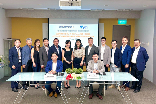 AsiaPac Technology và VTI hợp tác thành lập "Trung tâm đám mây xuất sắc: Đổi mới và hiện đại hóa ứng dụng"